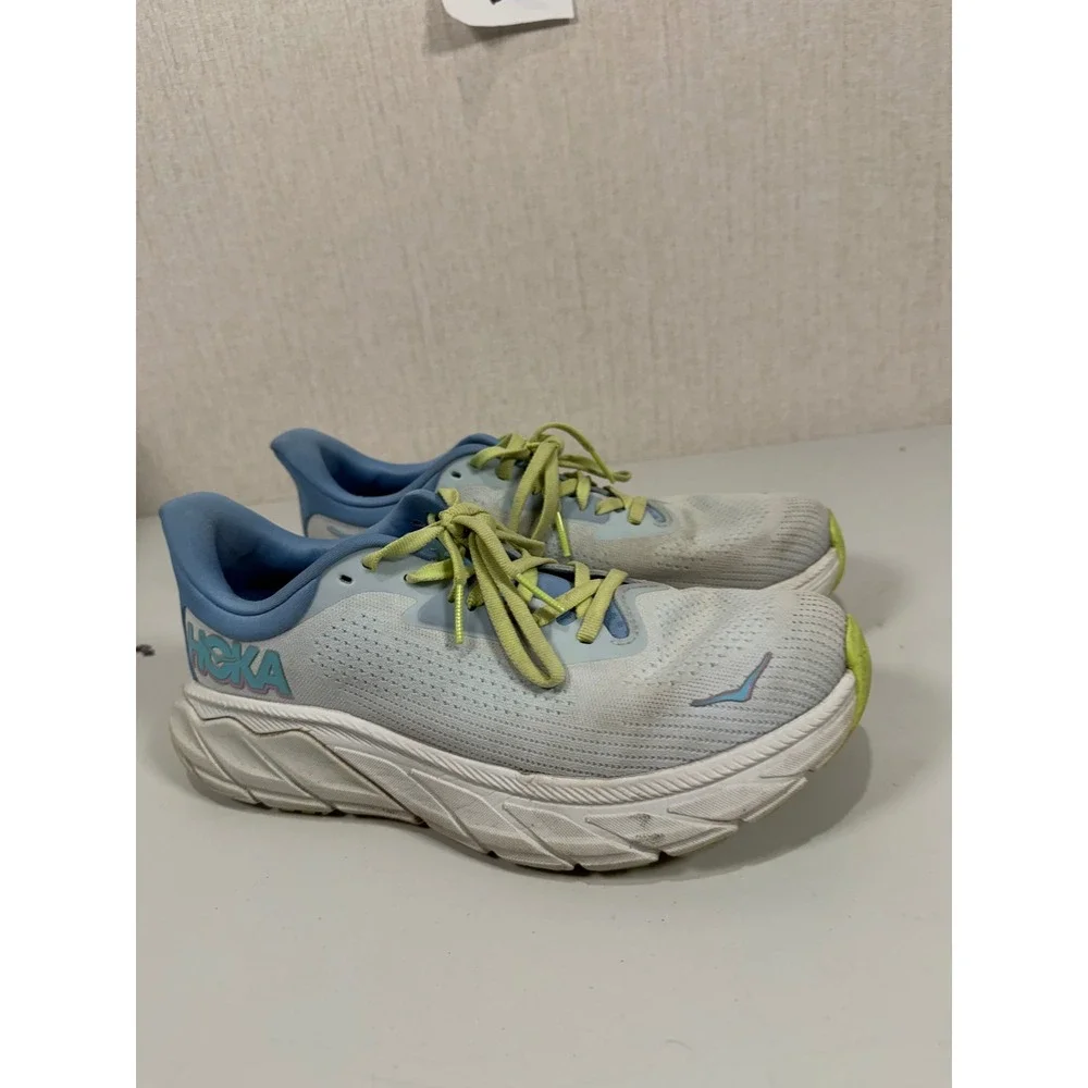 Hoka One One Arahi 7 Womens 7.5b Shoes Blue Running Sneaker Gym 1147851 ISK